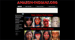 Desktop Screenshot of amazon-indians.org