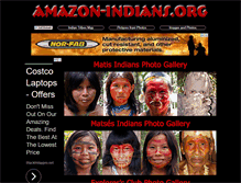Tablet Screenshot of amazon-indians.org